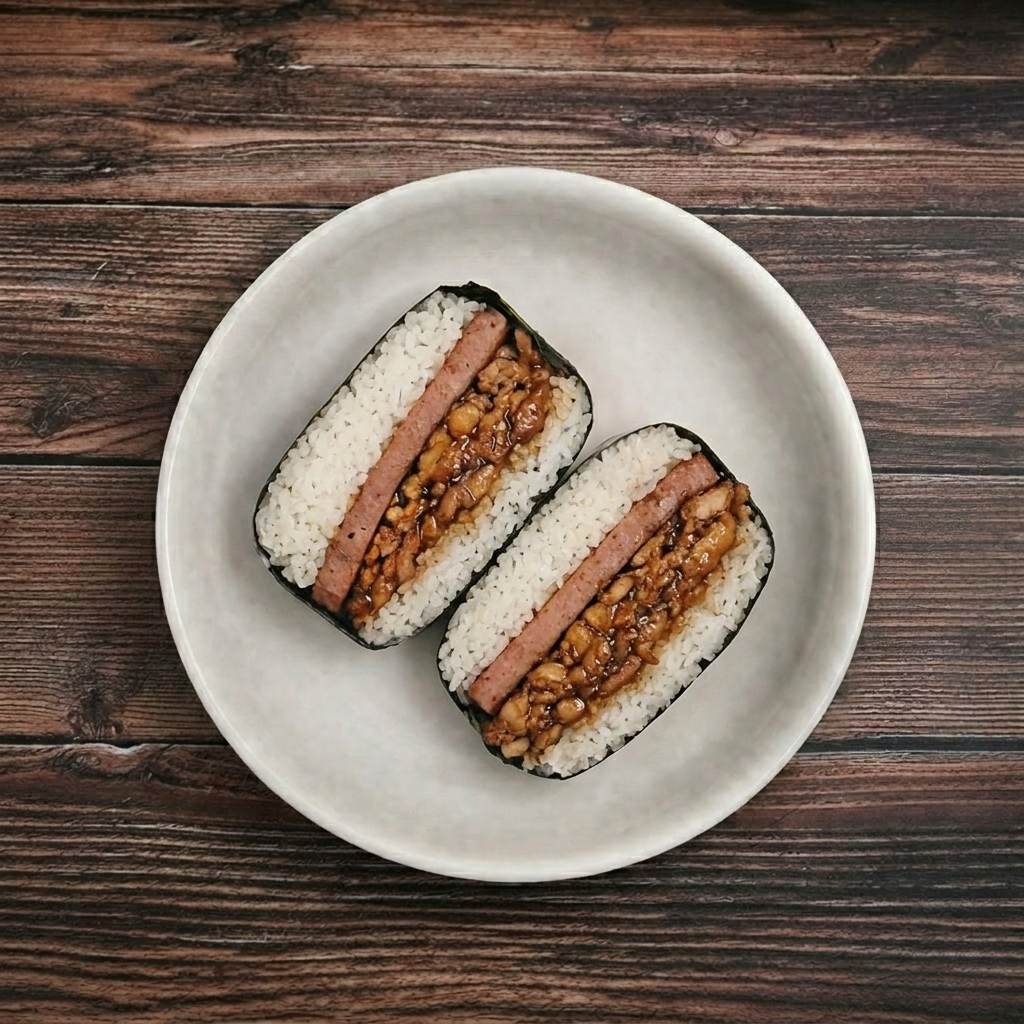 Teriyaki Chicken Musubi.