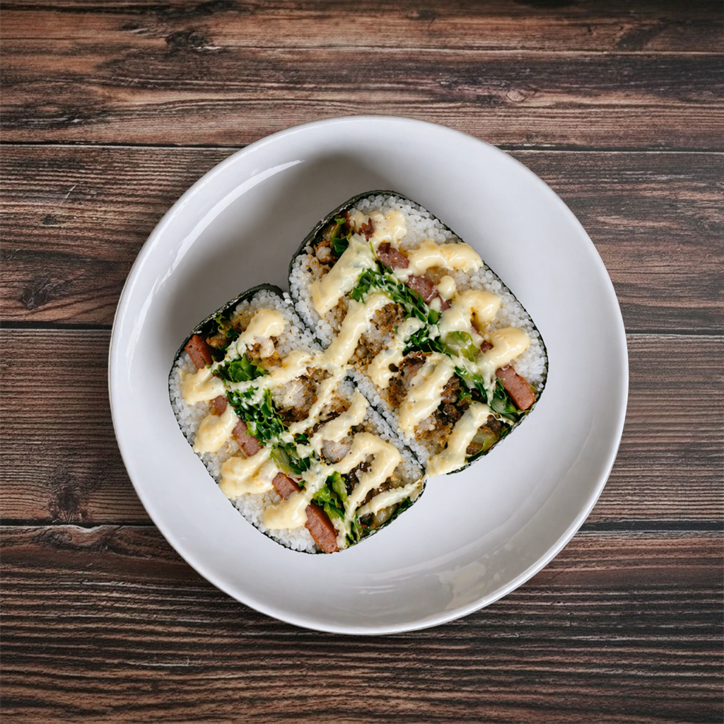 Shrimp Tempura Musubi.