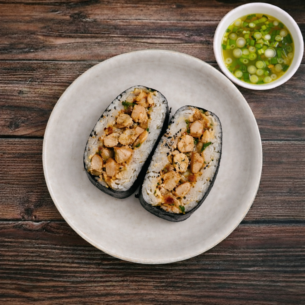 COMBO - Spicy Chicken Musubi.