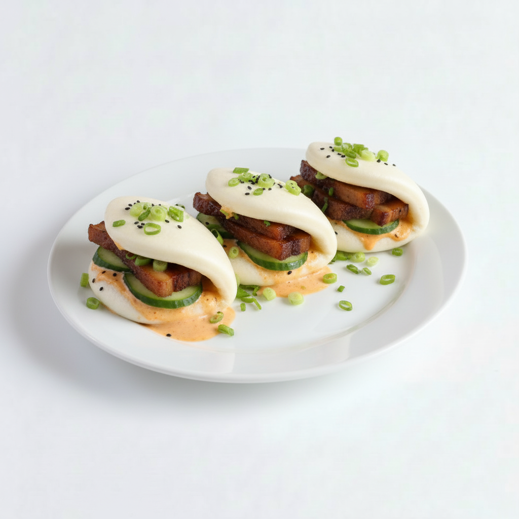 Steamed Gua Bao Pork Buns (3).