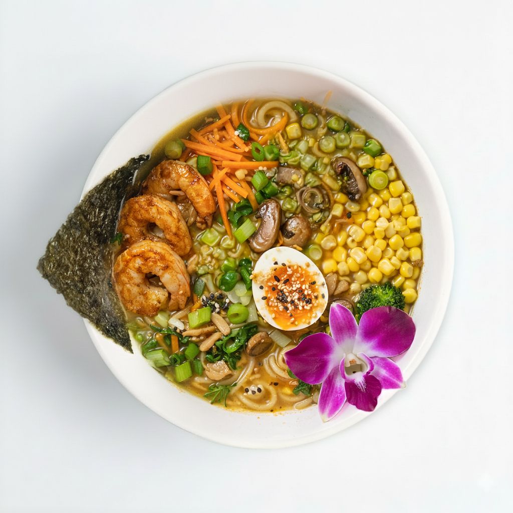 Curry Shrimp Ramen.