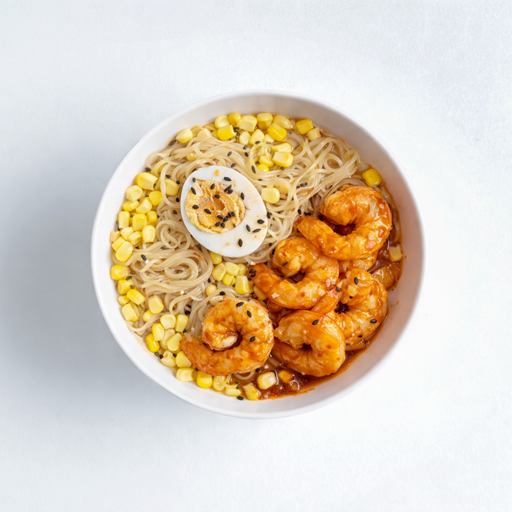 BBQ Shrimp Ramen.