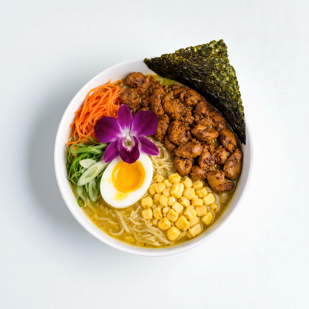 Curried Chicken Ramen.