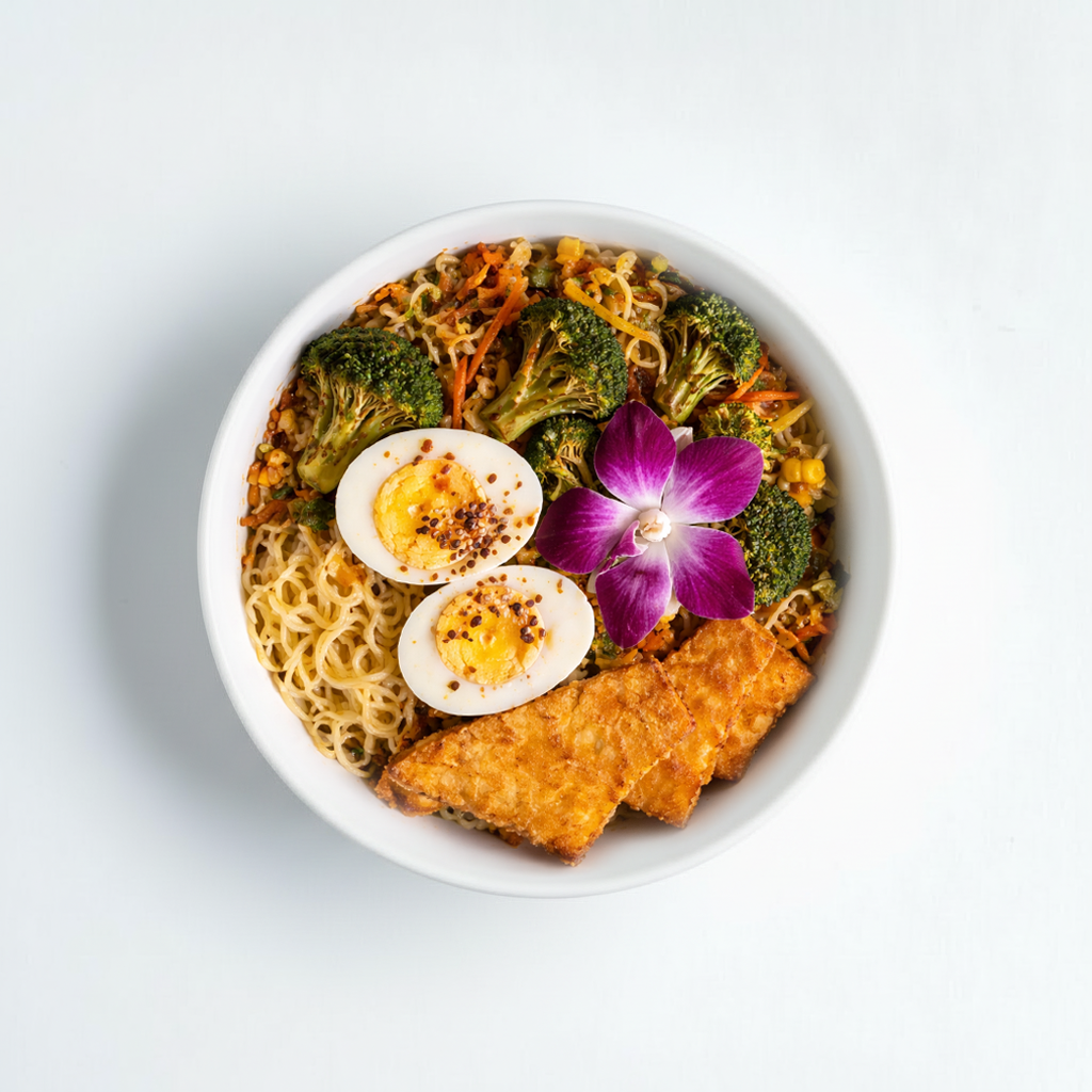 Jerk Dem Veggie Ramen.