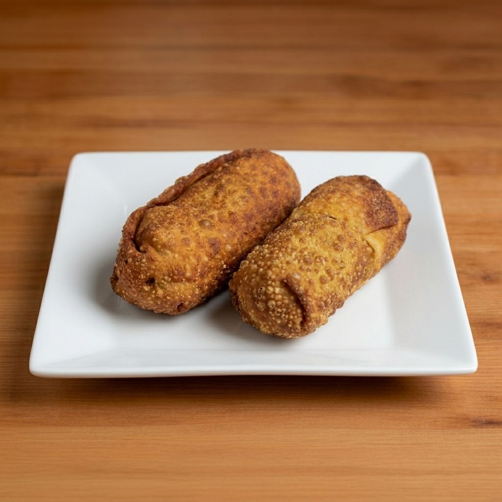 CHEESESTEAK EGG ROLLS.