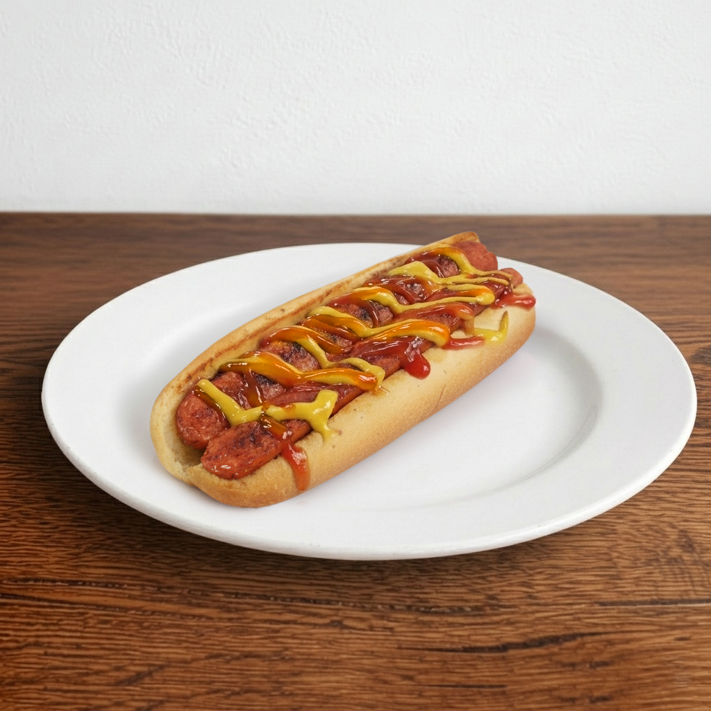 Kid's hot dog.