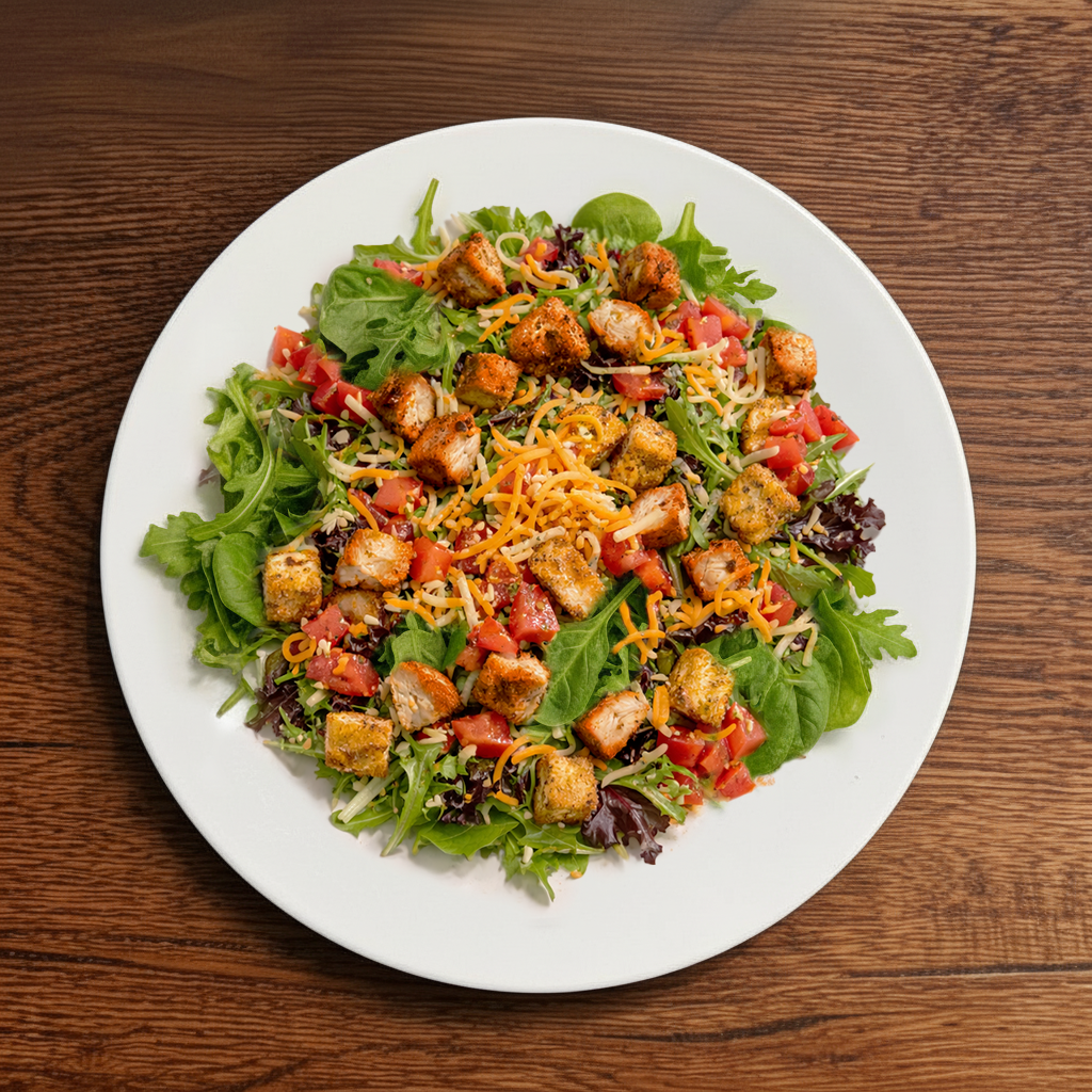 Fried Chicken Salad.
