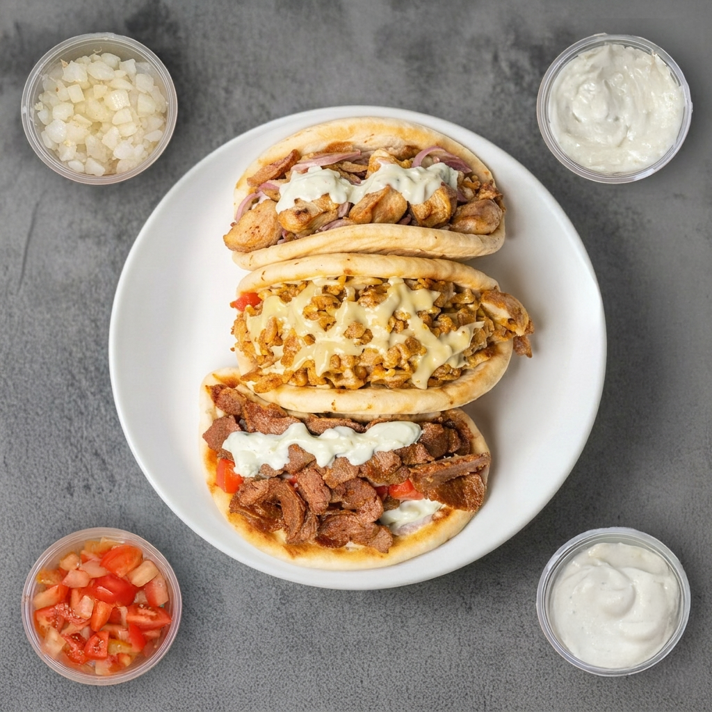 FLIGHTS (3 mini pita).