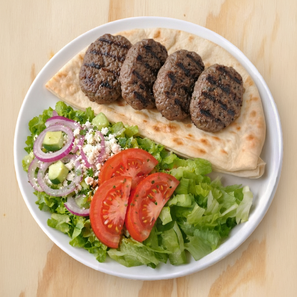 Kofte Kebab Sandwich.