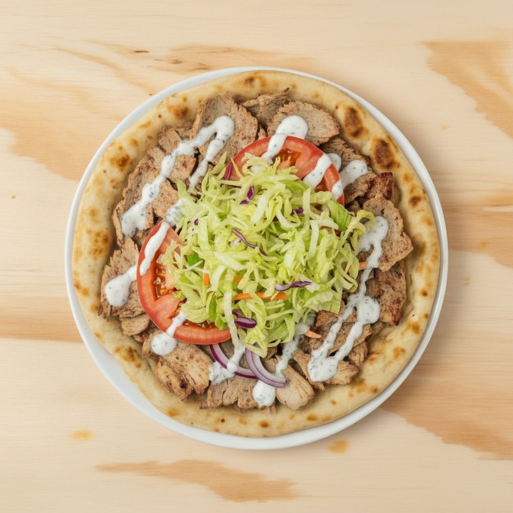 Chicken Gyro Sandwich.