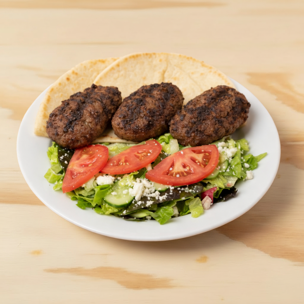 Mediterranean Burger.