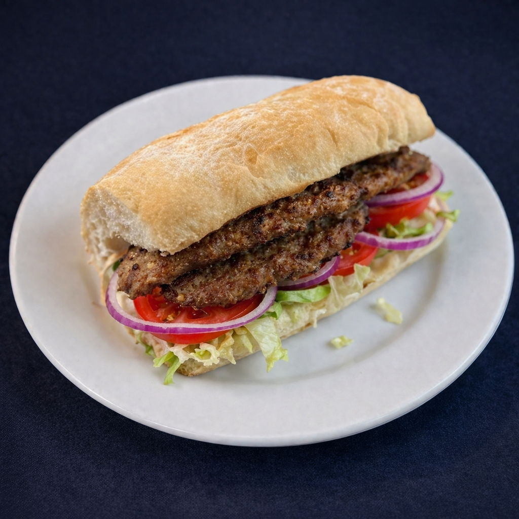 Milanesa Steak Sandwich.
