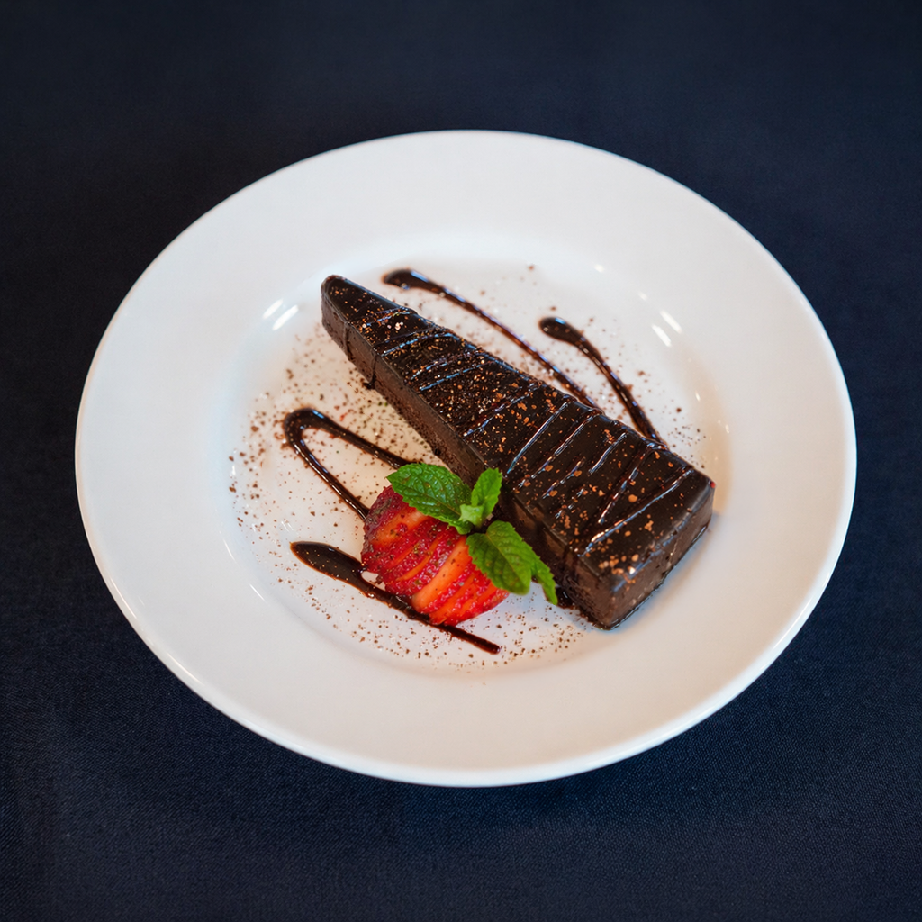 Torta De Mousse Chocolate.