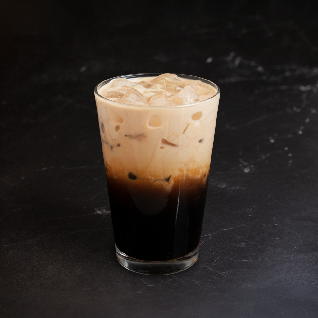 Thai iced coffee.