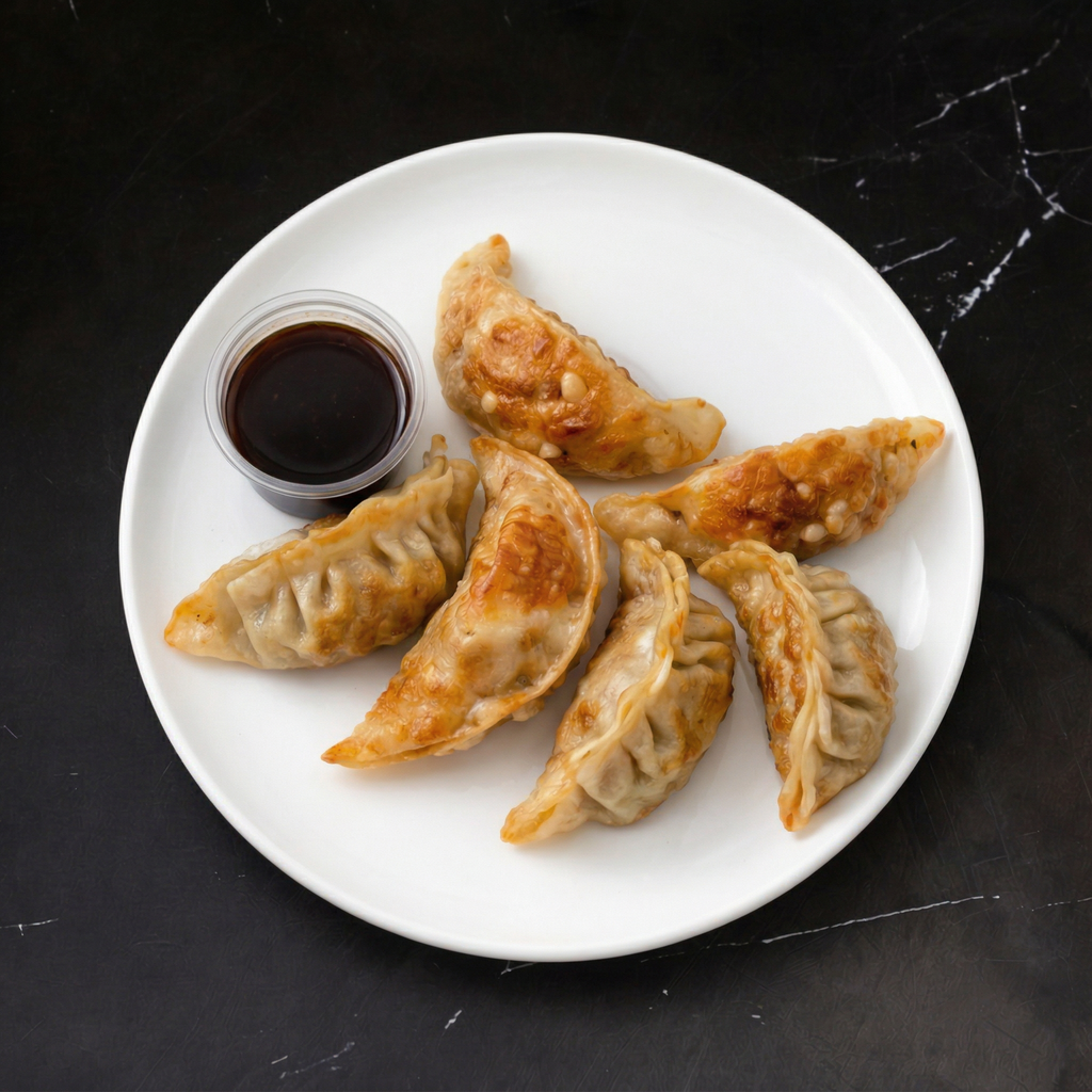 Pork Gyoza.