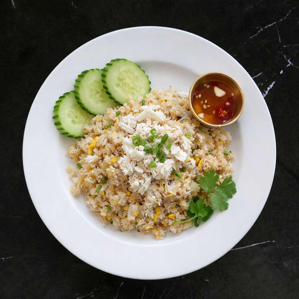 Crab Fried Rice ข้าวผัดปู.