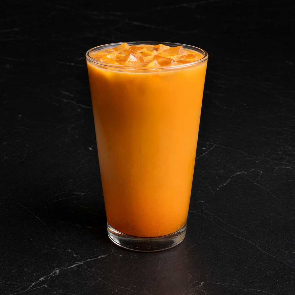 Thai iced tea.