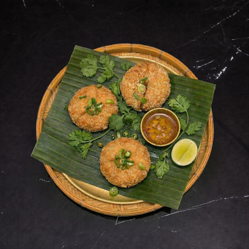 Crispy Shrimp donut.