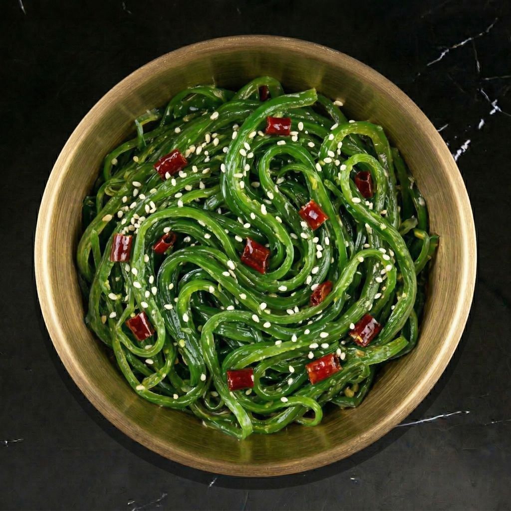 Seaweed salad.
