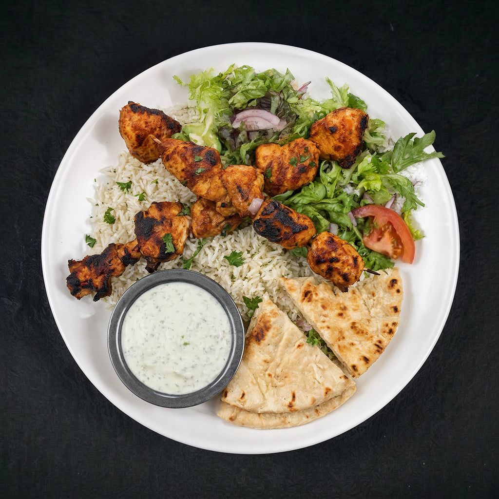 Chicken KEBAP PLATE.