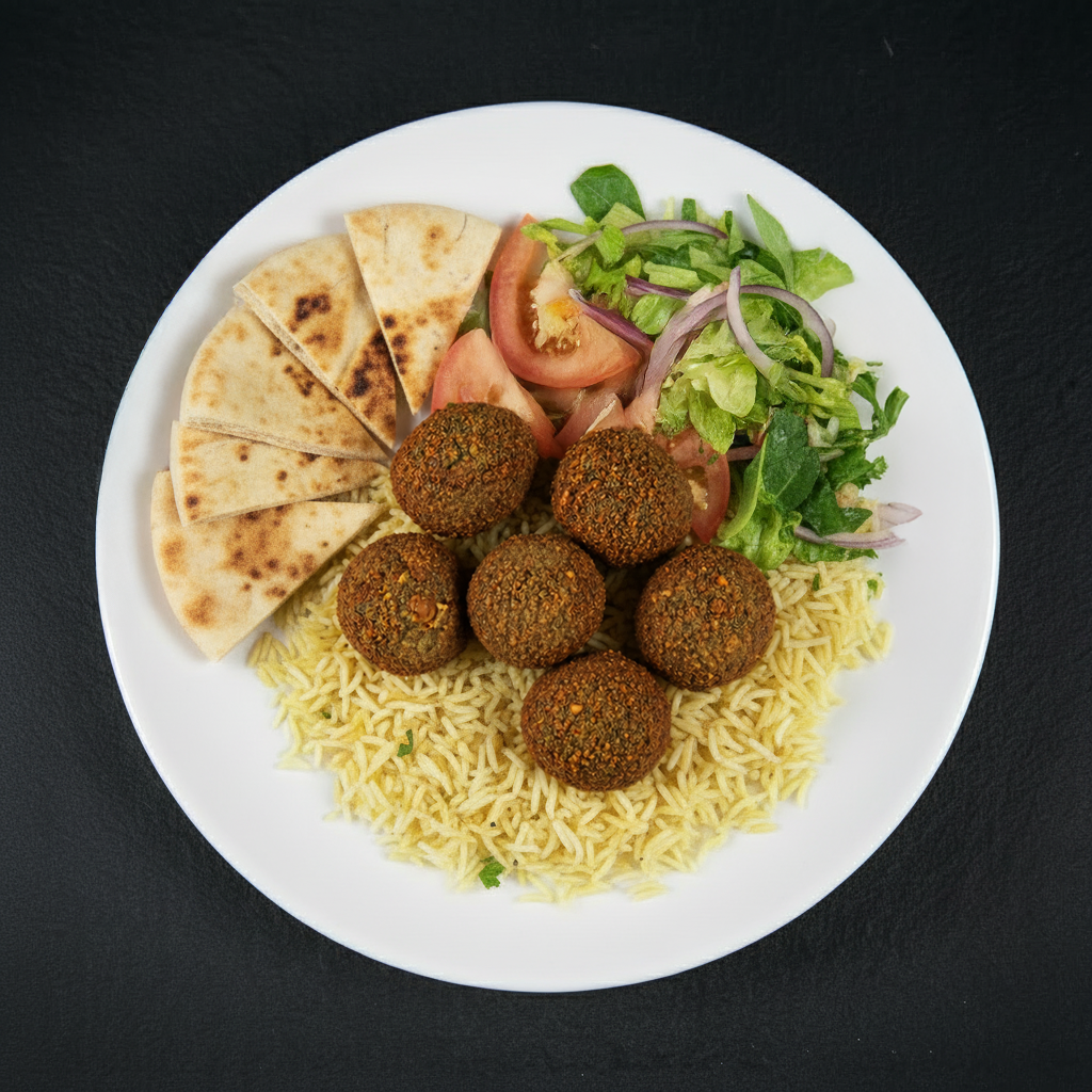 Falafel Plate.