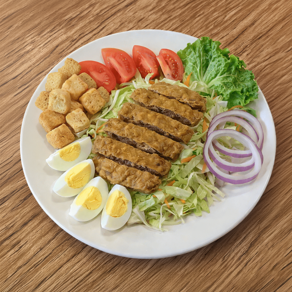 Kuntry Fried Steak Salad.