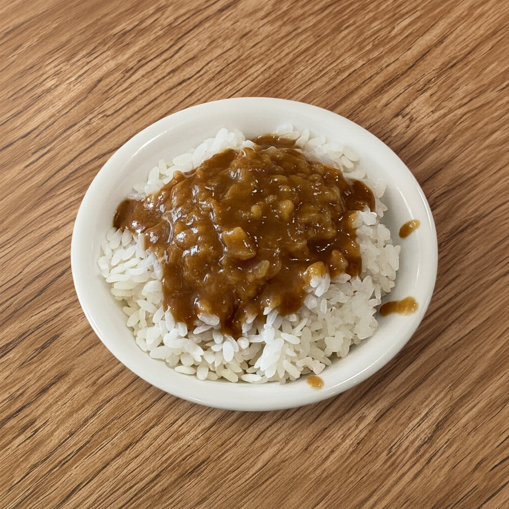 Rice & Brown Gravy.