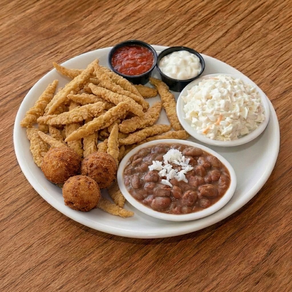 Pofolks Clam Fry.