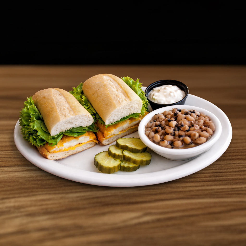 Whitefish Fee-Lay Samwich.
