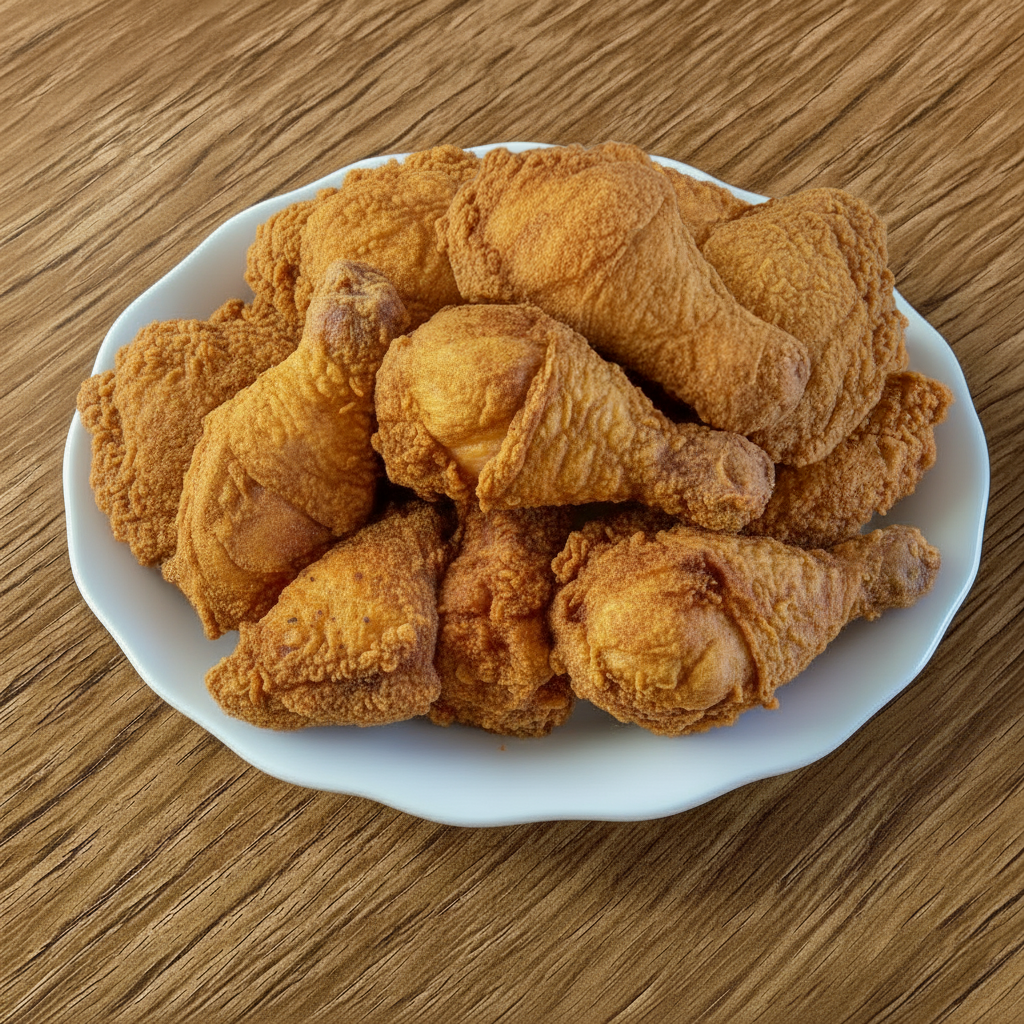 JUST CHICKEN-12 PIECES.