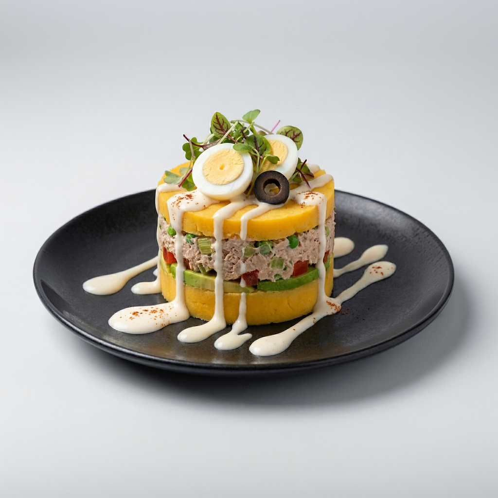 Causa A La Limena Tuna.