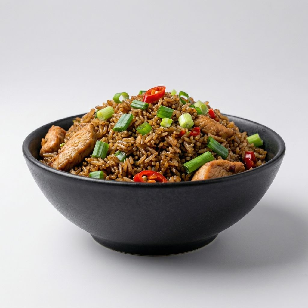 Arroz Chaufa Pollo.