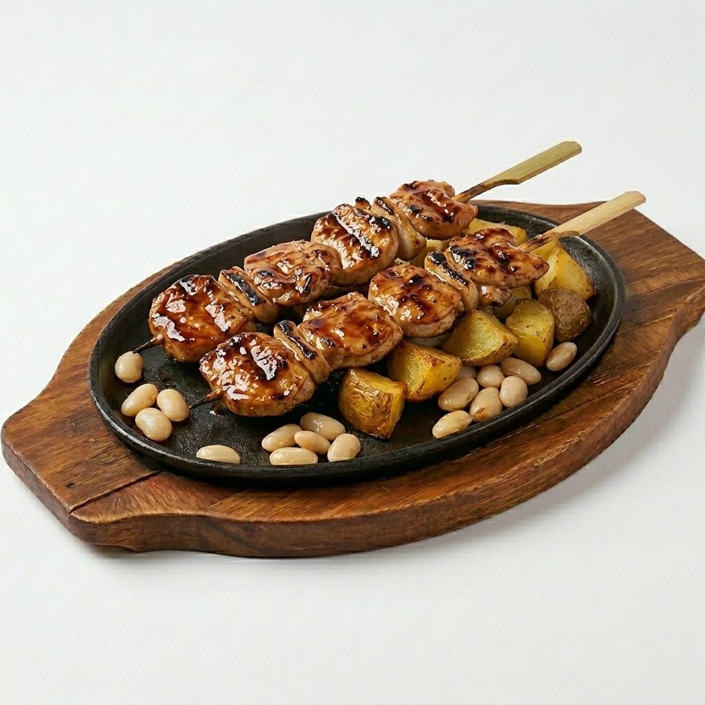 Anticuchos De Pollo.