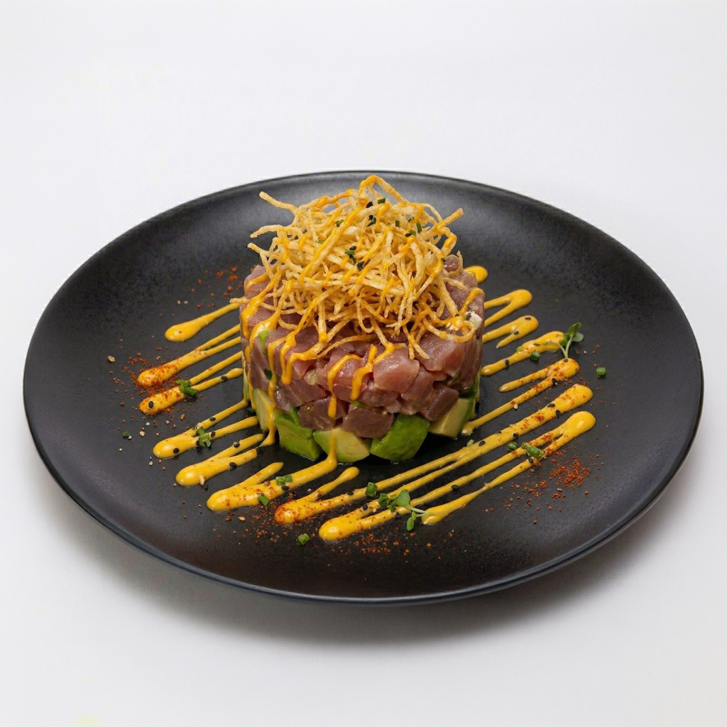 Tiradito Tuna Nikkei.