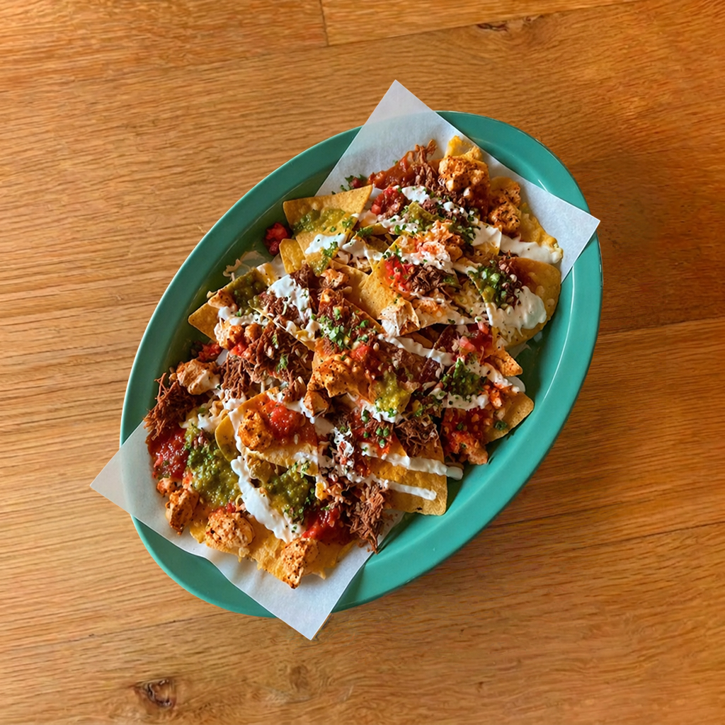 Build-Your-Own Bowl, Nachos, Taco Bar.