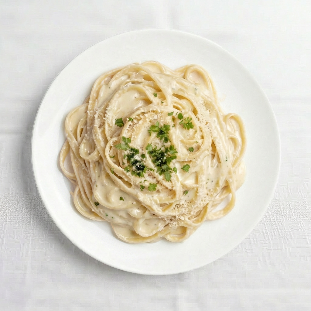 Fettuccine Alfredo.