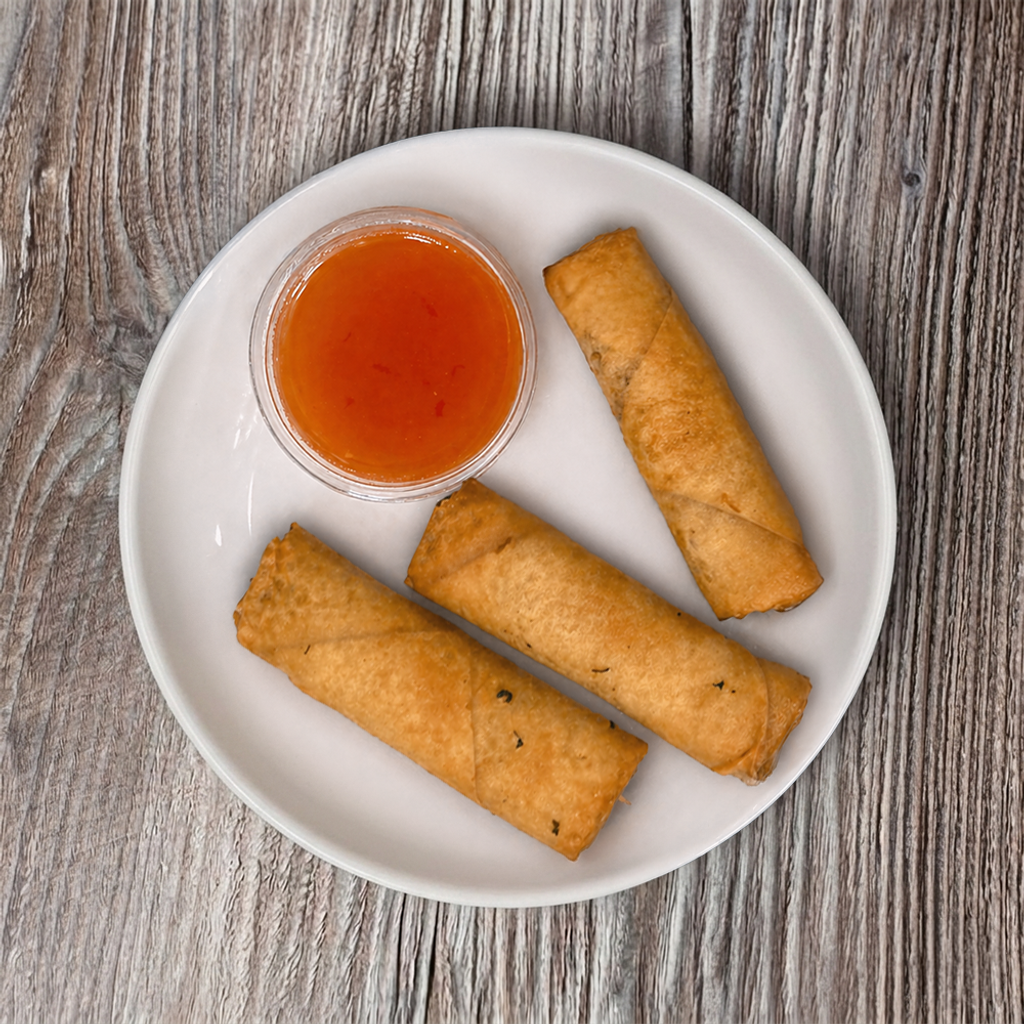Veggie Egg Rolls.