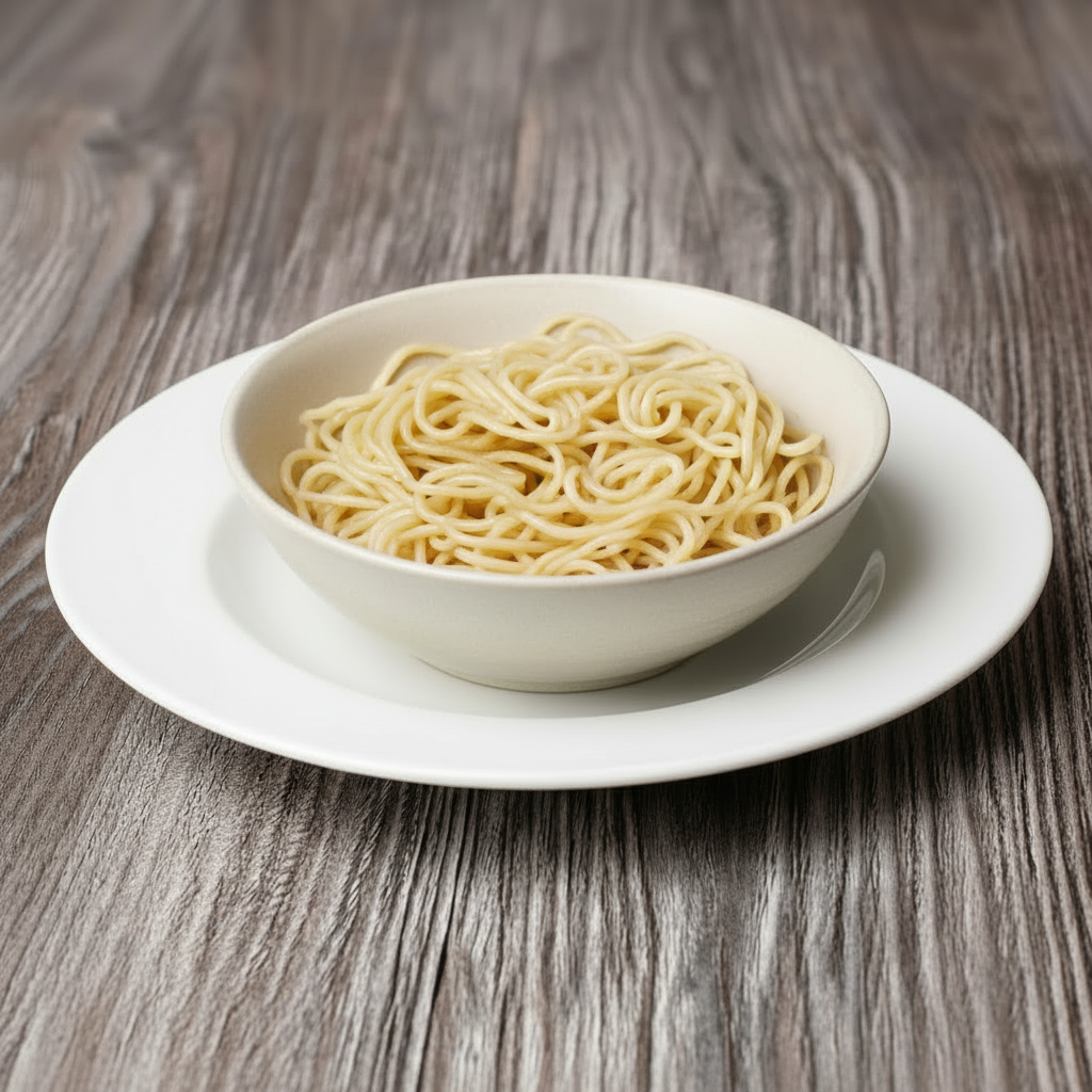 Steamed Noodles.