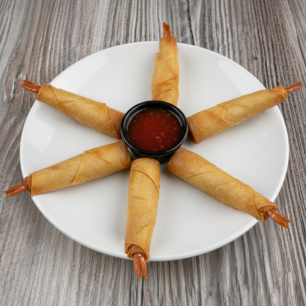 Shrimp Wrapped.