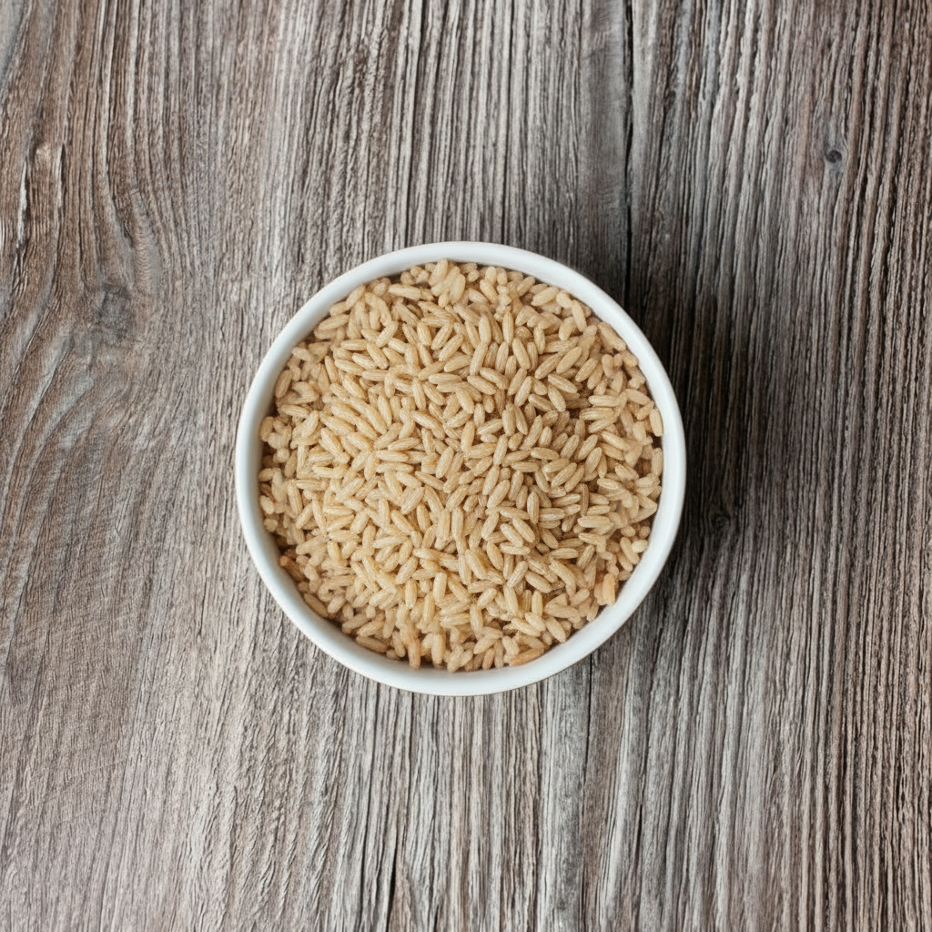 SMALL BROWN RICE.