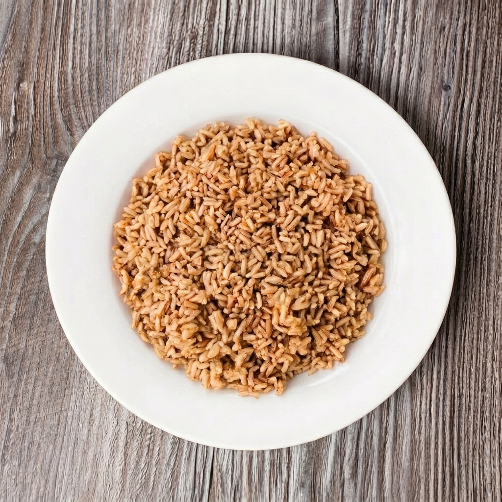 LARGE BROWN RICE.