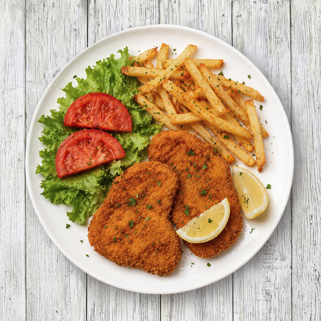 CHICKEN MILANESE.