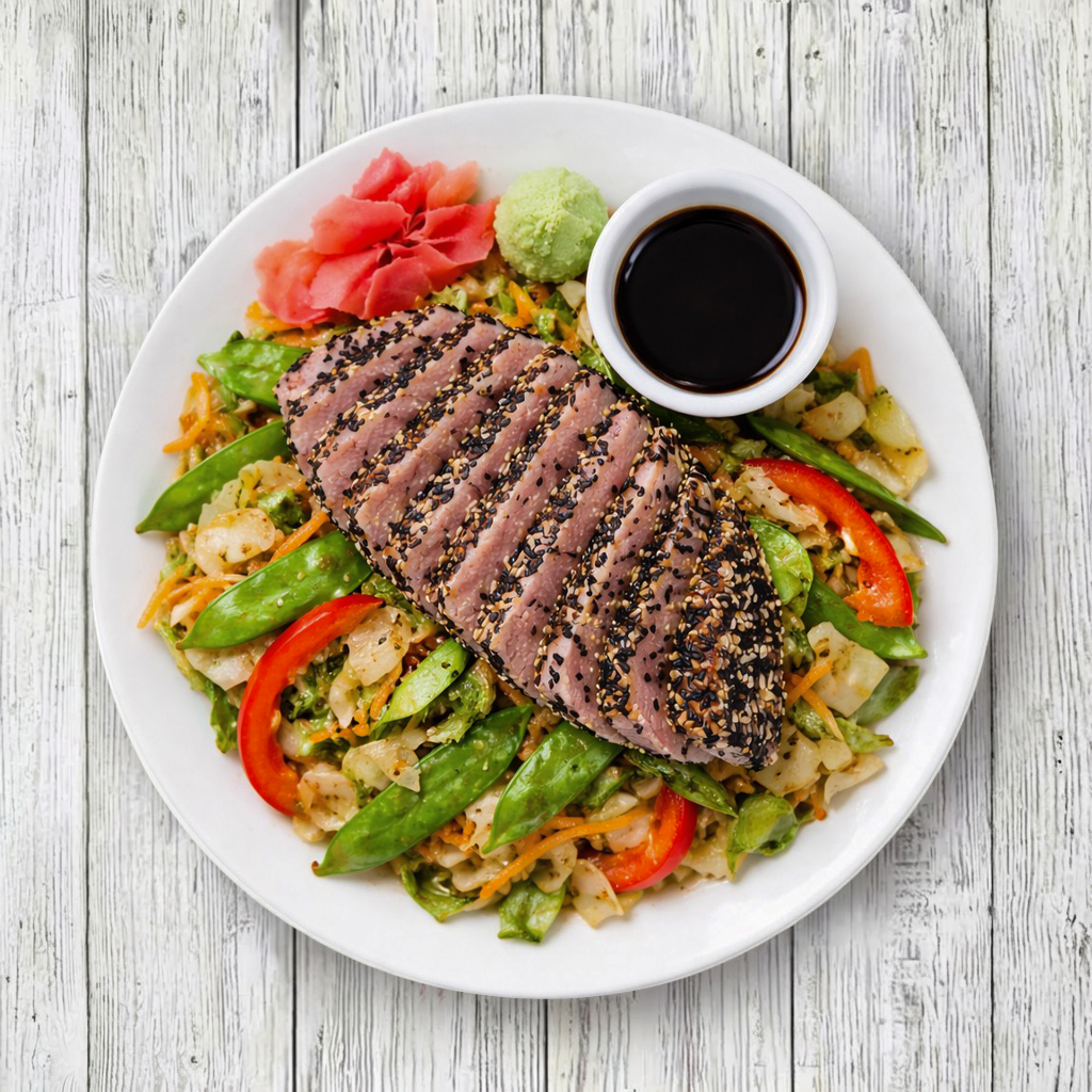 SESAME TUNA.