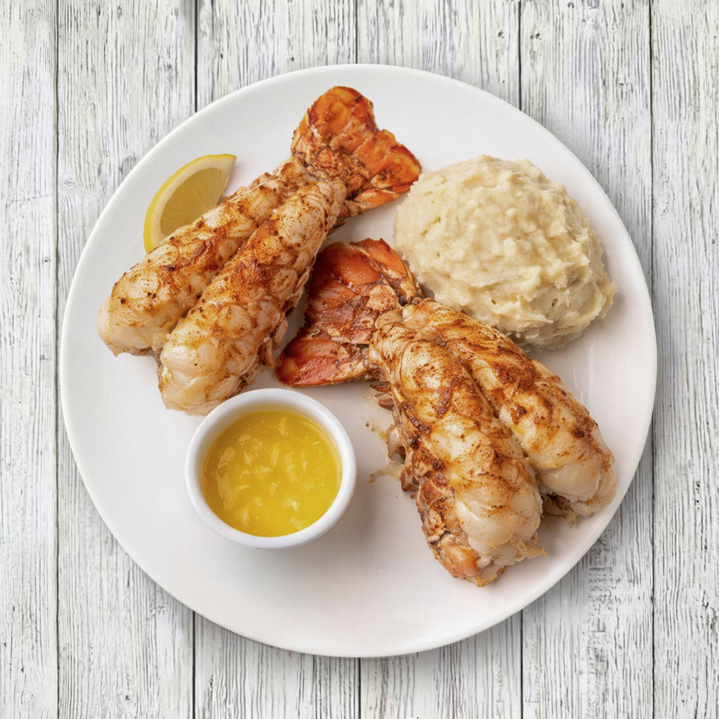 TWIN LOBSTER TAILS.