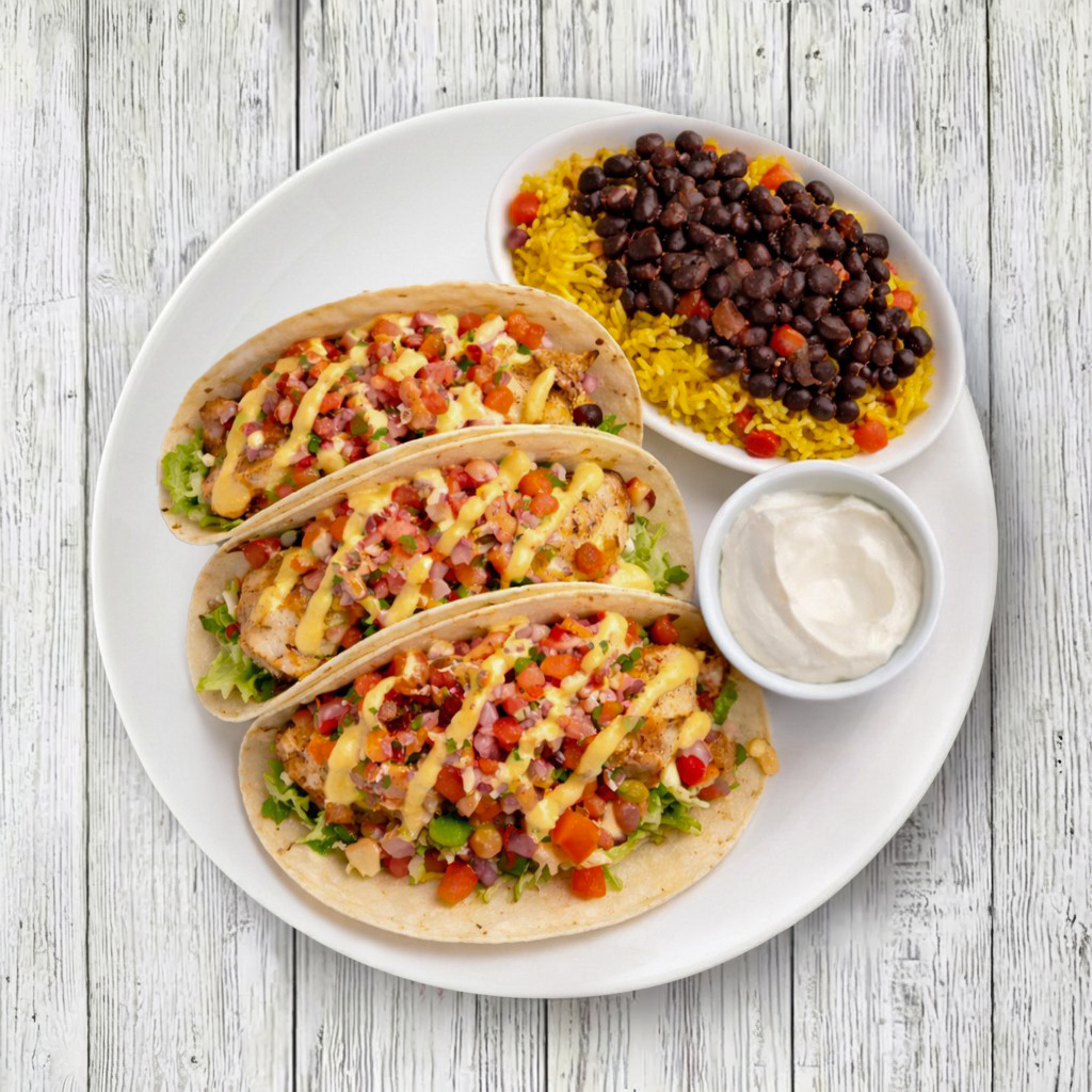 FISH TACOS  CATCH OF DAY.