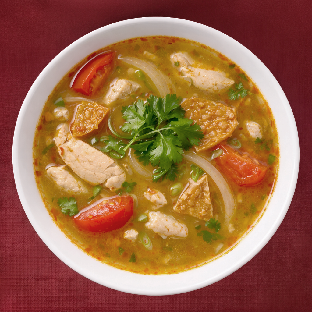 6. Indonesian Spicy Clam Soup.
