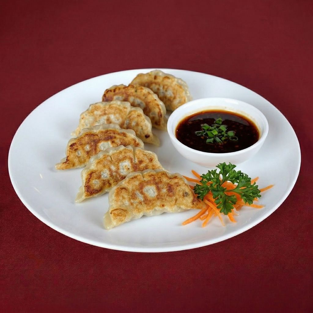 13. Steamed or Fried Pork Dumplings (6).