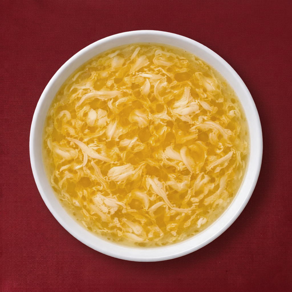 2. Chicken Egg Drop Soup.