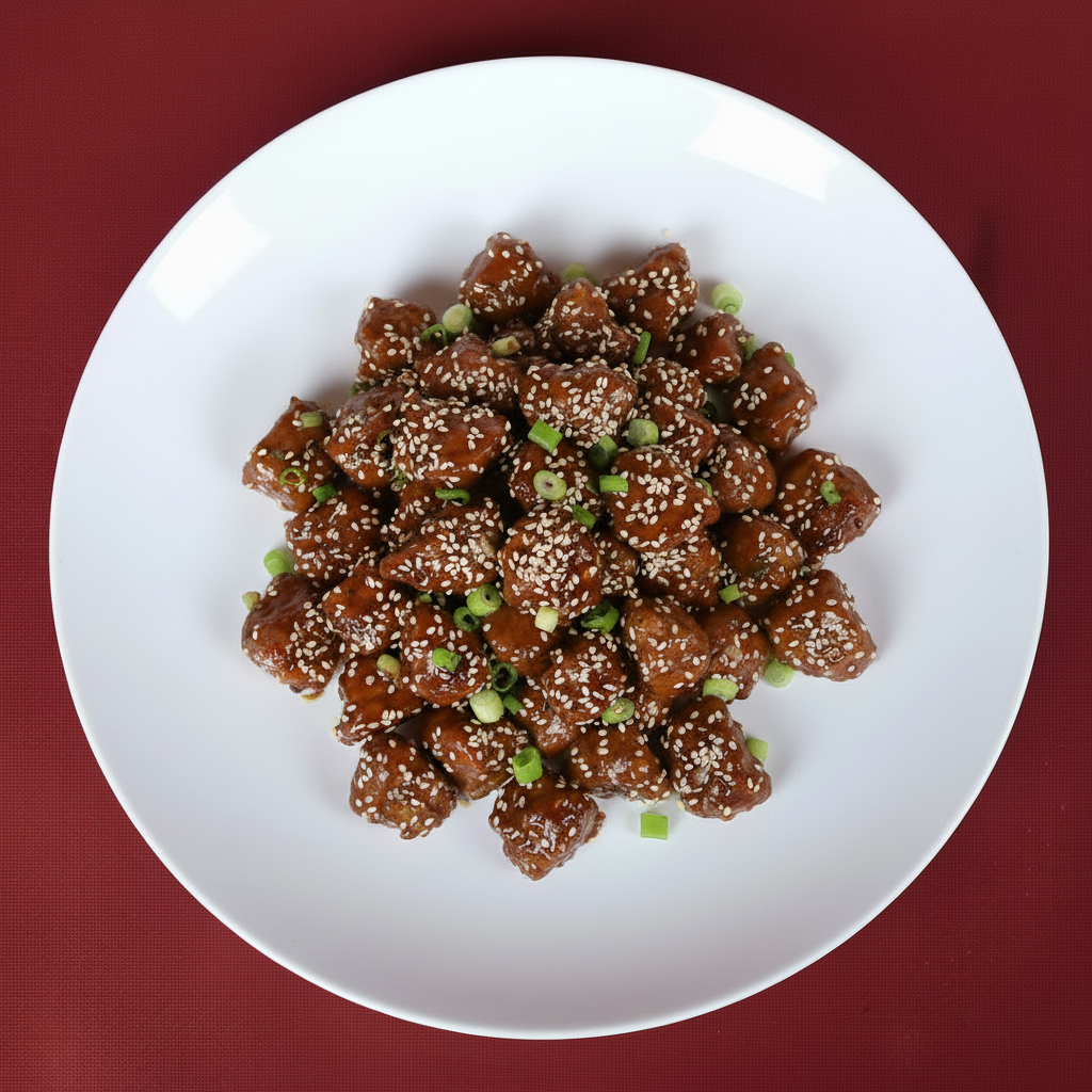 L19. Sesame Beef or Chicken.