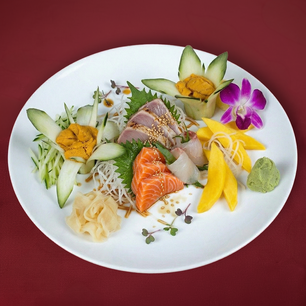 Sashimi Platter.